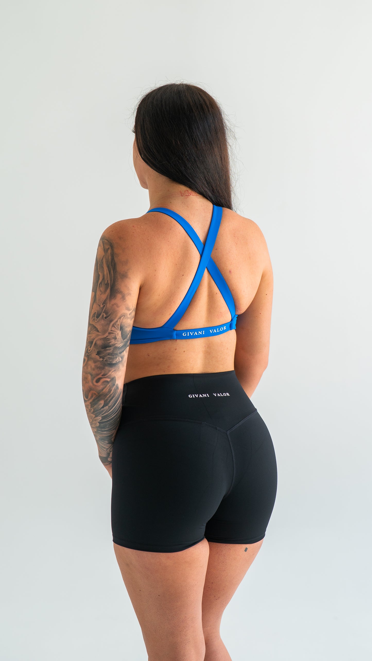 Vital Twist Bra - Pacific Blue