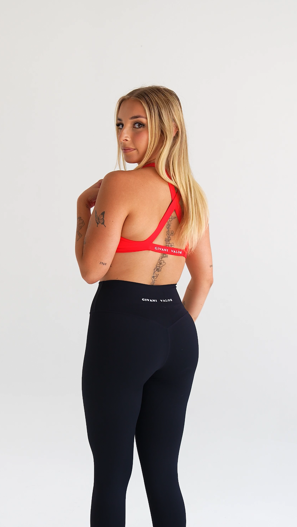 Vital Twist Bra - Cherry Red