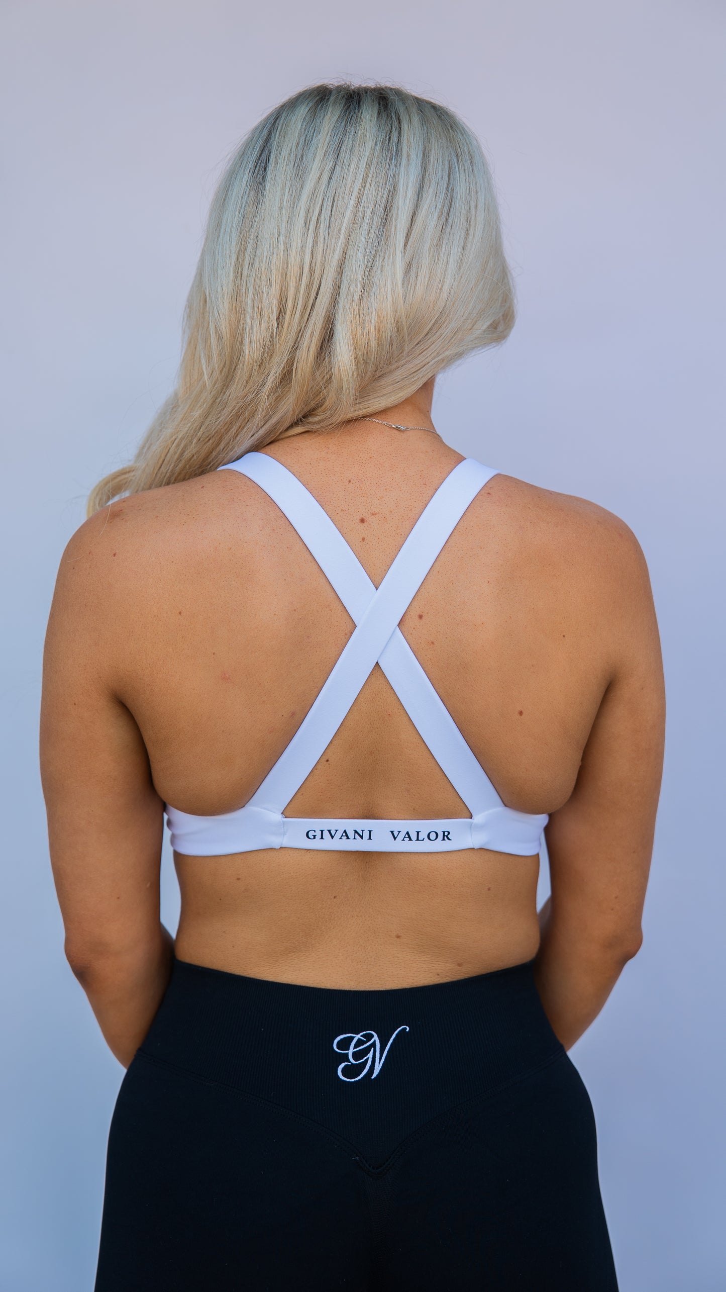 Vital Twist Bra - White