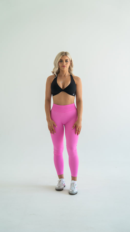 Sculpt Scrunch Legging - Barbie Pink