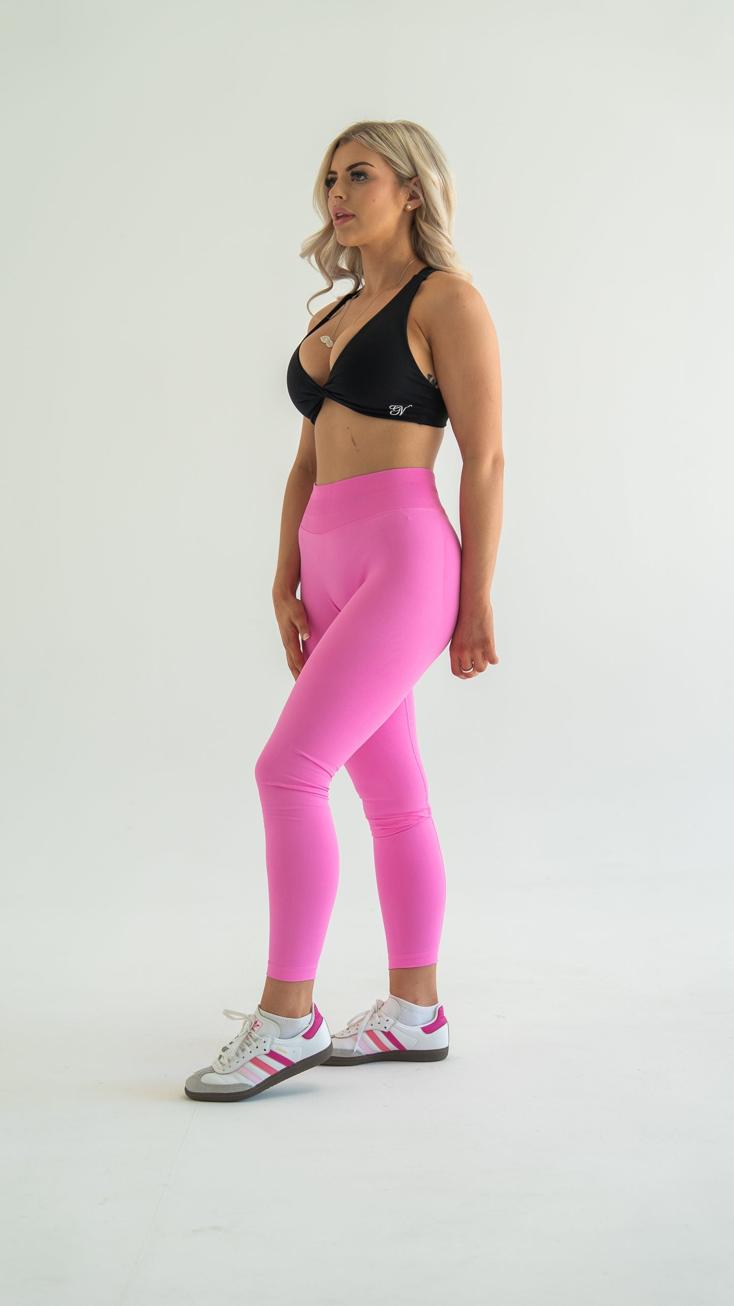 Sculpt Scrunch Legging - Barbie Pink