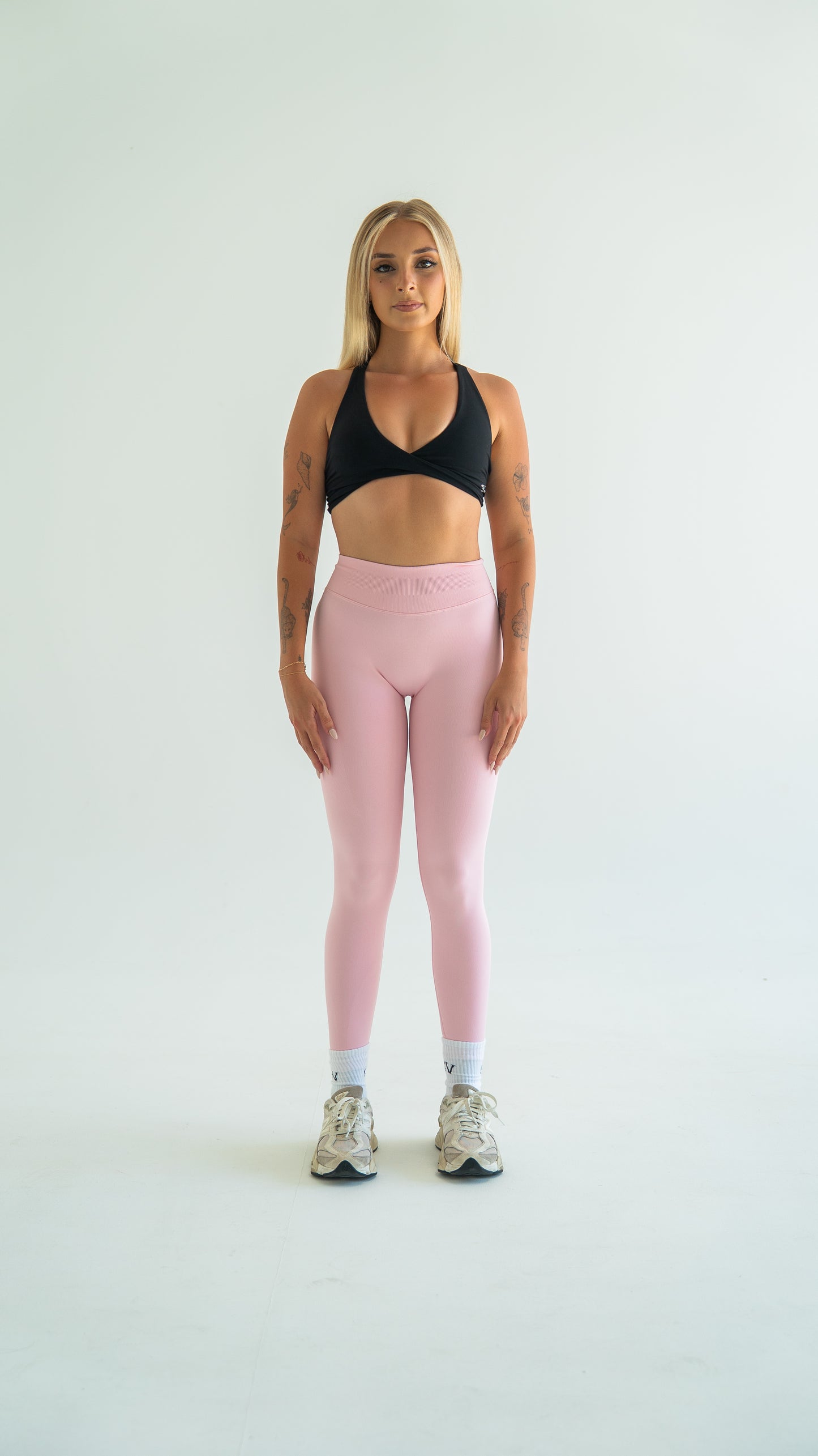 Sculpt Scrunch Legging - Baby Pink