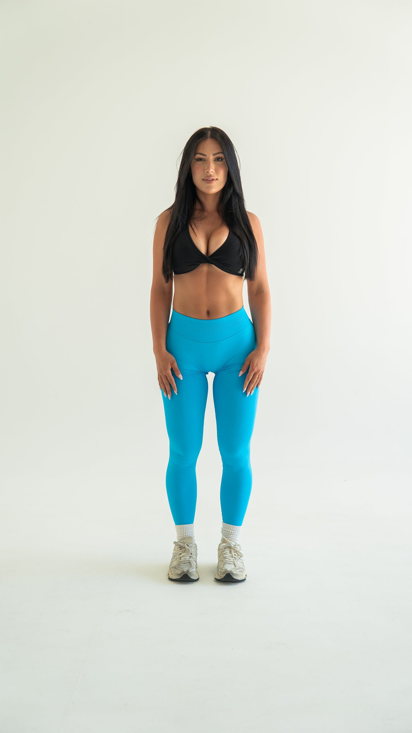 Sculpt Scrunch Legging - Ocean Blue