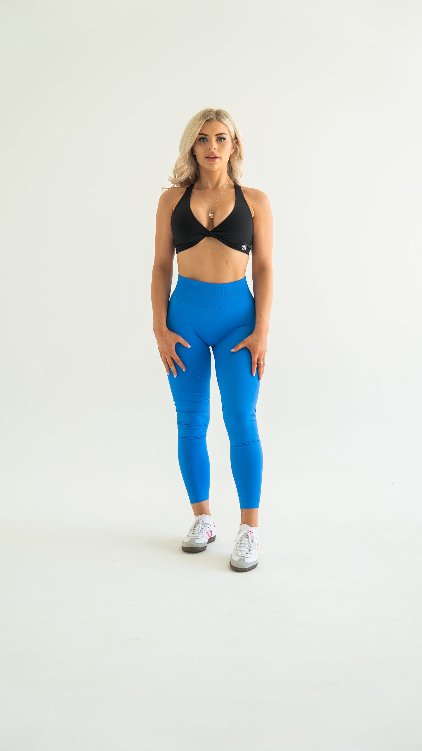 Sculpt Scrunch Legging - Electric Blue