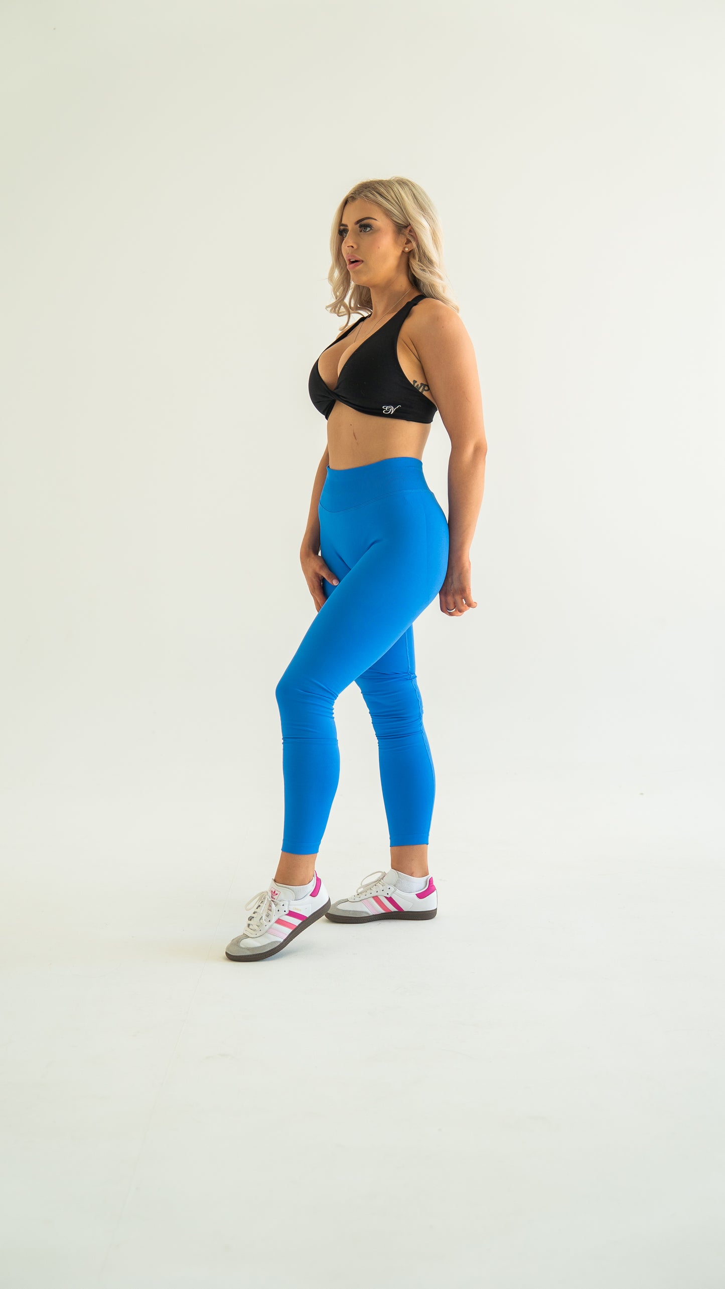 Sculpt Scrunch Legging - Electric Blue